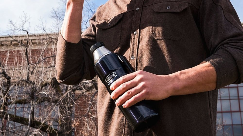 Thermos Stainless King 40 Ounce Beverage Bottle | $20 | Amazon